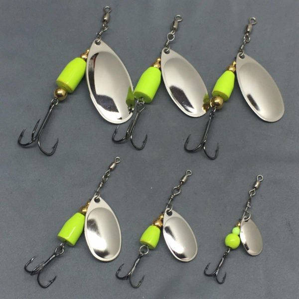 Chartreuse NWEO Tactical Tackle Spinners
